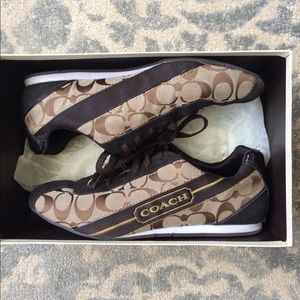 COACH sneakers size 10
